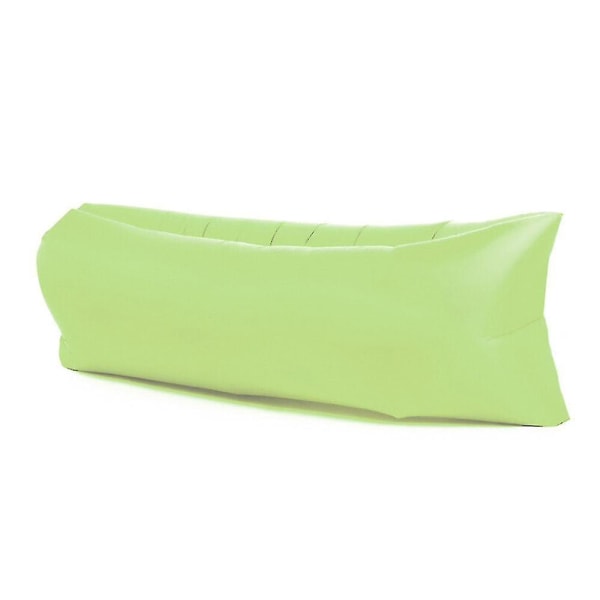 Vihreä ilmasohva puhallettava lepotuoli sänky laiska tuoli ulkona nukkuva Camping Beach kannettava Z47594