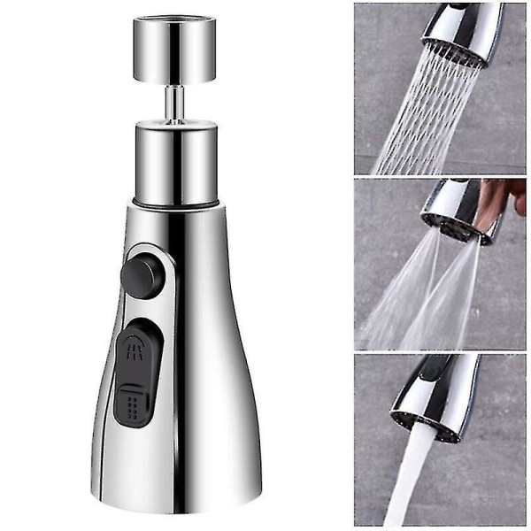 Køkkenvaskhane Vandhane Sprayhoved 360 Swivel Udskiftning Sprayer Dyse