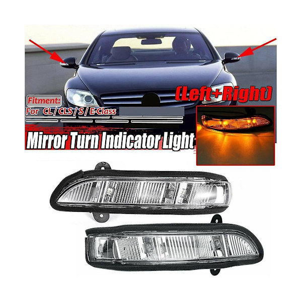 2198200521 2198200621 Blinkers för backspegel Bil för W211 W221 W216 W219