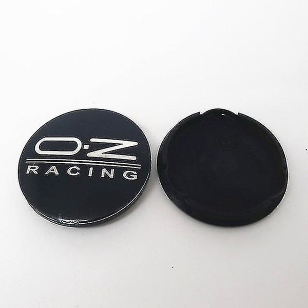Xs 4 st för Oz Racing M595 Bilhjul Center Hub Caps O.z Legering Hjul Fälg Center Hub Cap Cover 62mm-färgsvart Rd