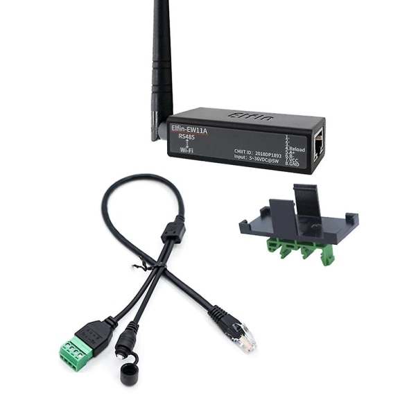Serieport Rs485 till Wifi Device Server Module Converter -ew11a-0 Modbus Protocol Data Transfer Via