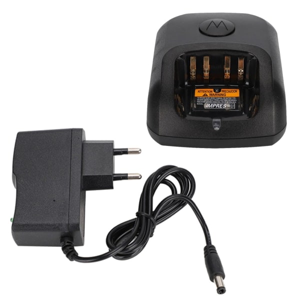 Walkie Talkie Laddare 100-240V - EU-kontakt Laddningsbas för Motorola XIR P8268, DP4400, DP4800, DEP550