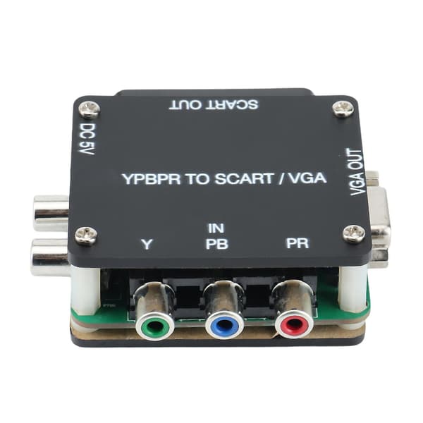 Yuv Til Ypbpr Til Scart Ypbpr Til Vga Komponent Transcoder Konverter Spilkonsol, Til Farveforskel
