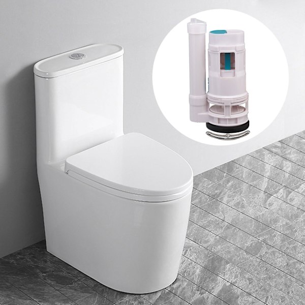 Vandtank Forbundet Dobbelt Spolingsfyld Toilet Cistern Indløbsdrænventil Reparation 9.8