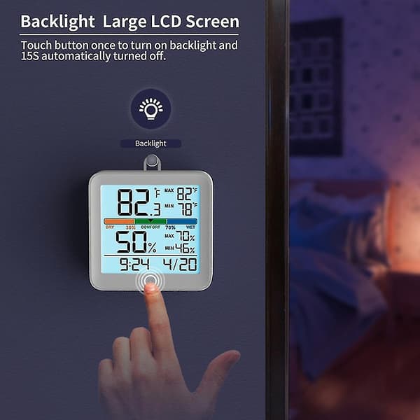 Temperatur- og fuktighetssensor C Bak Digital Temperatur Mon High- Sensor