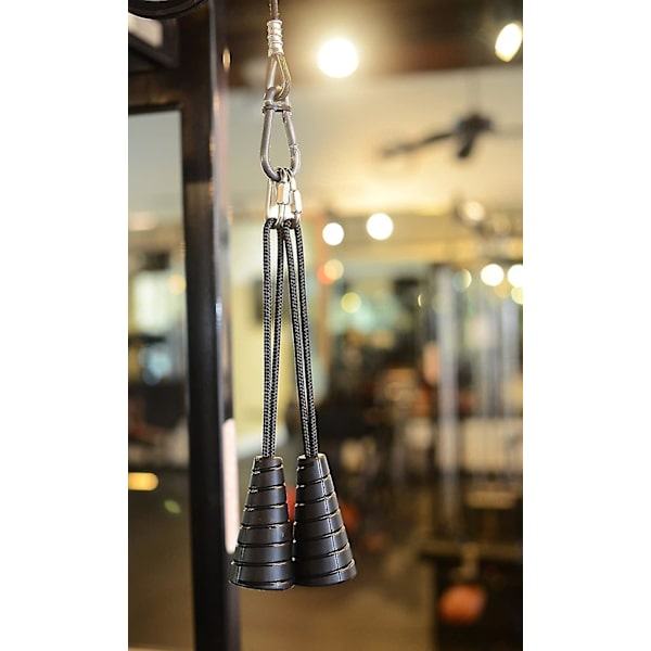 Piao Sports Spiral Strength Singles - Tricep Rope & Neutral Grip Handle
