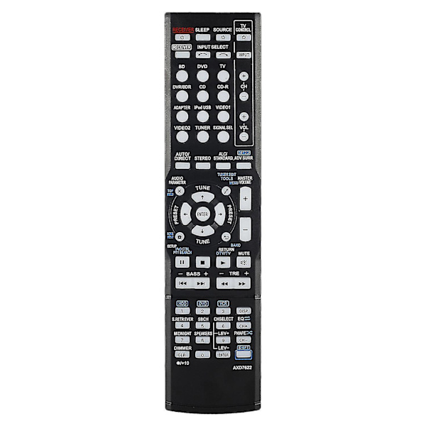 Fjernkontroll for Pioneer Forsterker Axd7622 Universal Vsx-521 Axd7660 Vsx-422-k