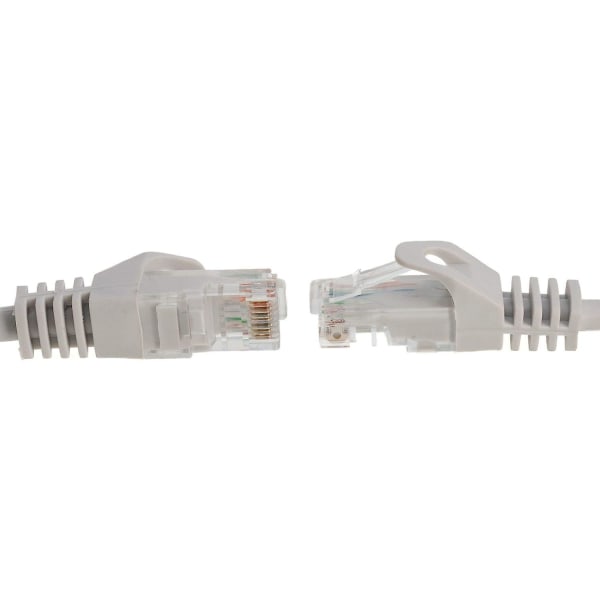 20m grå snagless Cat6 Ethernet-kabelnätverk höghastighetspatchkabel kompatibel med router, modem, smart-tv, pv, bärbar dator och konsoler