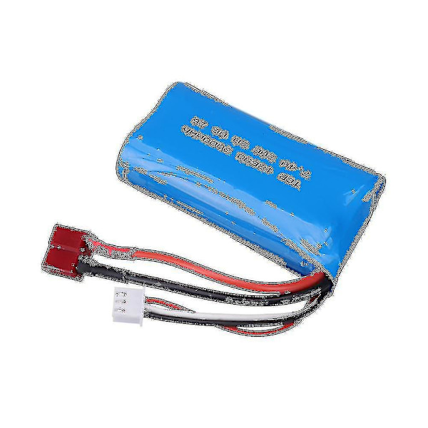 18650 7.4v 3000mah Lipo-akku 2s Wltoys 12423 10428 12429 12401 12402 12402a RC-autoille Varaosa