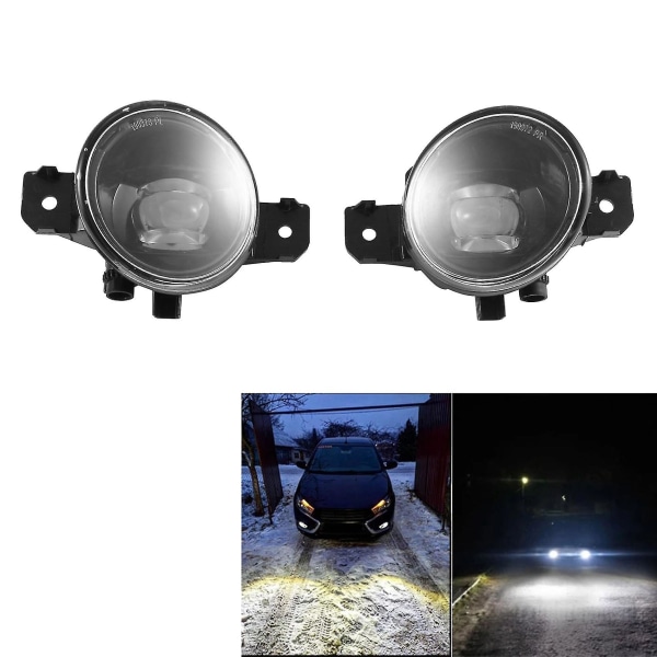 1 pari 30w 8000lm auton etupuskurin LED-sumuvalot kokoonpano ajovalaisin sumuvalo Sentra Altima R