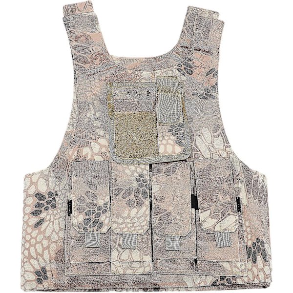 Børne Taktisk Vest Camouflage Kampvest Udendørs Felt Spil Kampkunst Træning Beskyttelse