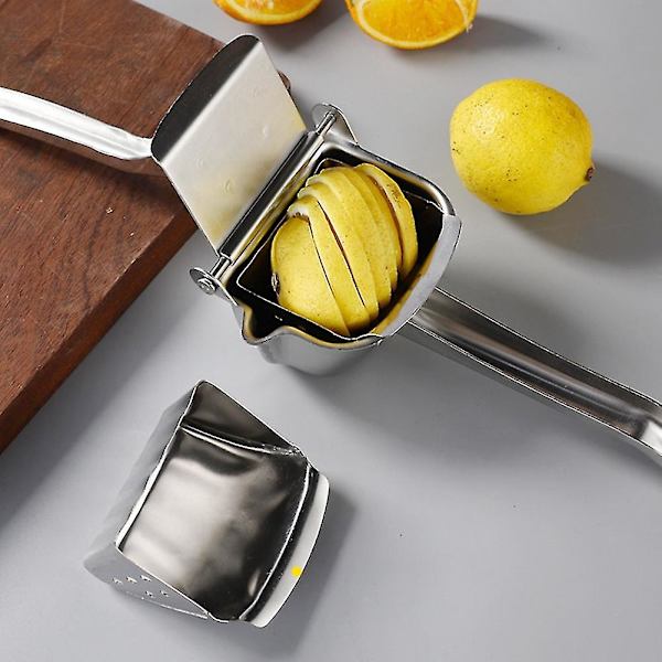 Apelsinpress, Fruktpress, Fruktverktyg, 304 Rostfritt Stål, Manuell Saftpress, Citron, Citrus, Apelsin