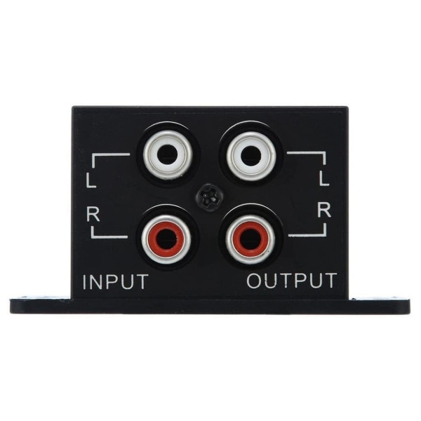 Biljudsregulatorförstärkare Bas Subwoofer Stereo Equalizer Controller 4 Rca