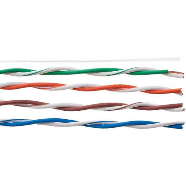Cat5e 75m Blå Solid 24awg Kabel Utp Cat5 Bulk Nettverkskabel Cca Leder Utp Usjeldret Kabel
