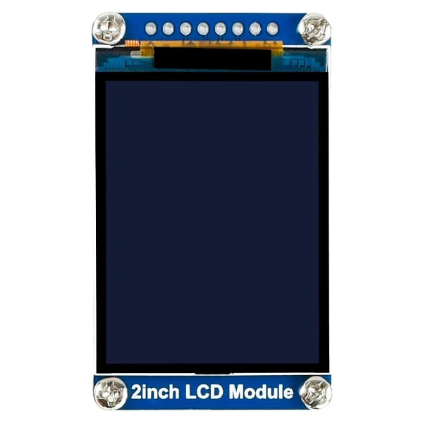 Waveshare 2 tuuman IPS LCD-näyttö Raspberry Pi Picoon, 65K RGB-väriä, 320x240 pikseliä, SPI-liitäntä upotettu ST7789VW-ohjain