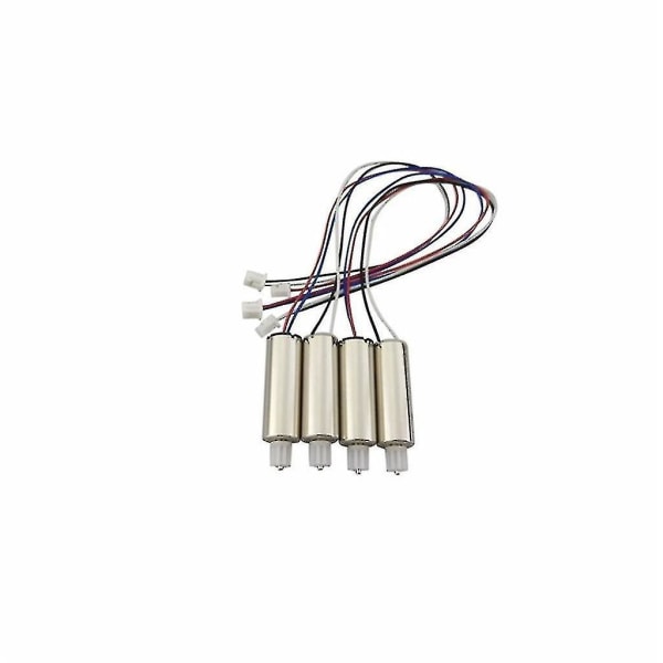 4 stk motor for E58 S168 Jy019 sammenleggbare quadcopter fly reservedeler