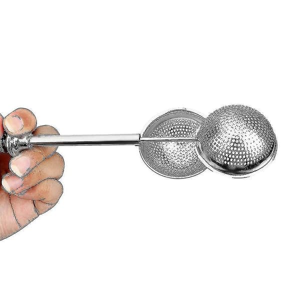 Tesil i rostfritt stål, teinfuser för löst te, kaffe, kryddor