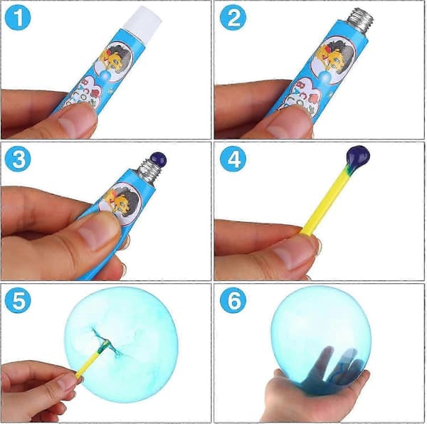 10 st stora plastbubbelballonger. Ny ankomst