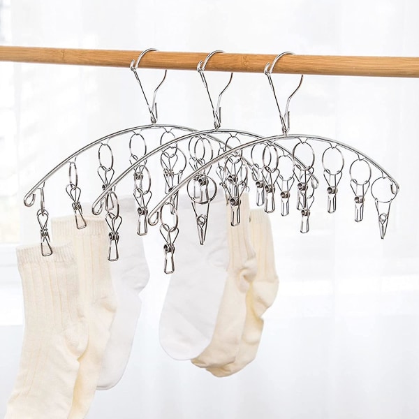 24 stk. Foldback-klemmer Papir Metal Binder Clips Papirklemmer Multifunktionsklemmer Til Noter Stationery Clip Kontorartikler, Genanvendelige