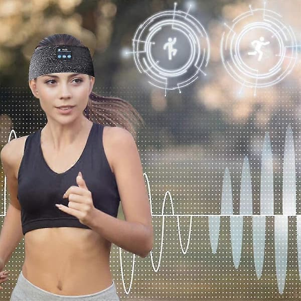 Sovhörlurar Bluetooth-pannband, perfekt för sport