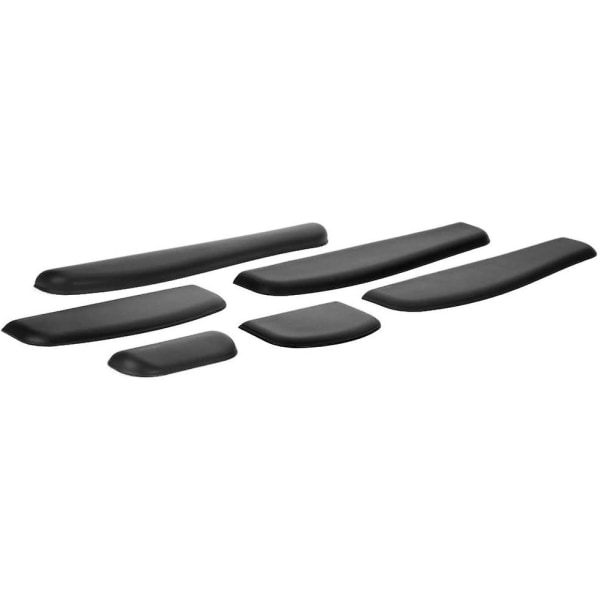 Ergosoft håndledsstøtte til slankt, kompakt tastatur - Ideel til hjemmekontor, Ergonomgodkendt - Professionelt design for sjov
