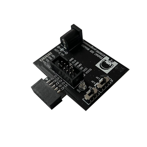 1 stk. Emmc Isp-kort til Rt809h-programmering Emmc-adapter 5-15v Hurtig læse- og skrivehastighed Ca