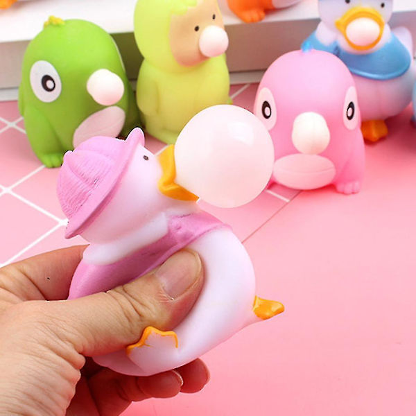 Pinch Realistiset Eläinlelut Kirkas Väri Hauska Kannettavat Pehmeät Lelut ( Koko: Dinosaurus )