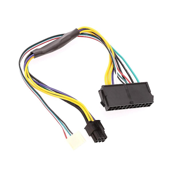 24p 6p ATX virtalähteen sovitinkaapeli 6p virtajohto Z230 Z220 SFF työaseman emolevylle