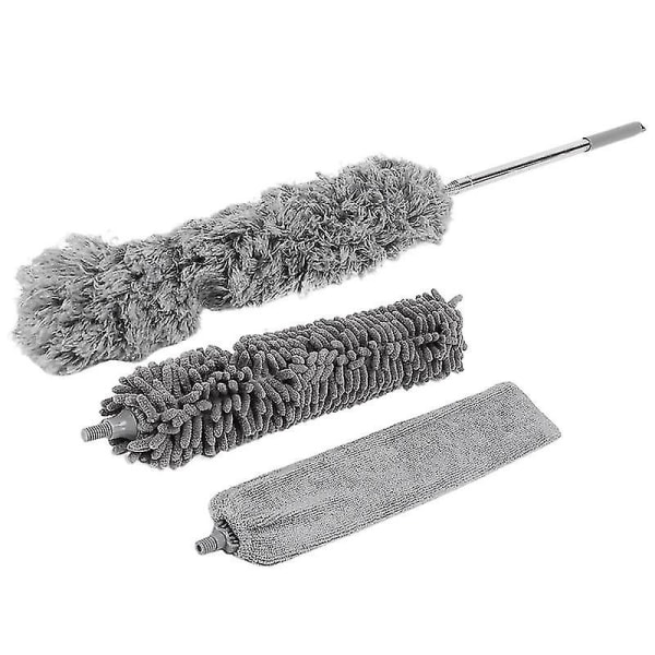 Extendable Der Kit, Der Cleaning With Extens Pole Microfiber Crevice Der Hand D