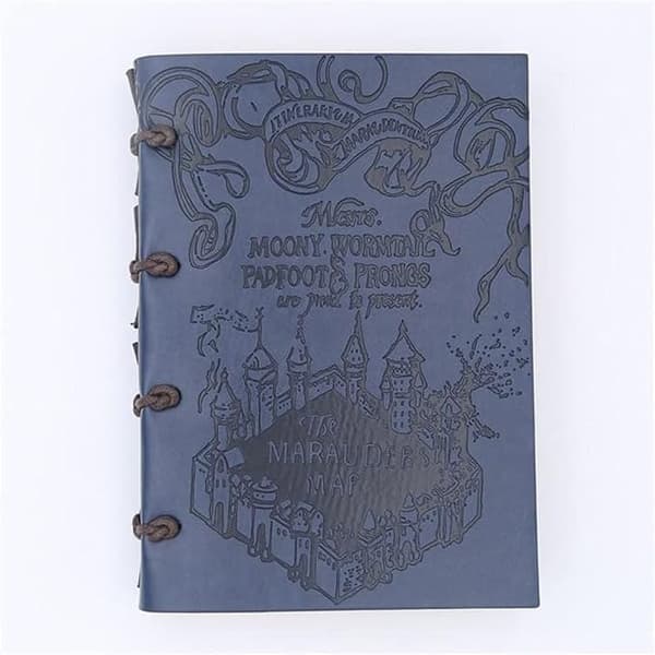 Vintage PU Læder Notebook Skole Notesbog Rejse Daglig Notesblok Notesbøger (Farve: A, Størrelse: B5 14X19. 2CM)