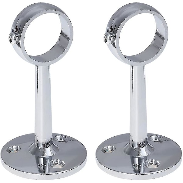 2 X Gardinstangsholder Tak Vegg 25 Mm