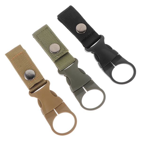 3 kpl Kannettavat Vedenpullonpidikkeet Pullonpidin Clip Vedenpullonpidin Solki Pullon Ripustusvyö Pullon Ripustus Solki Clip