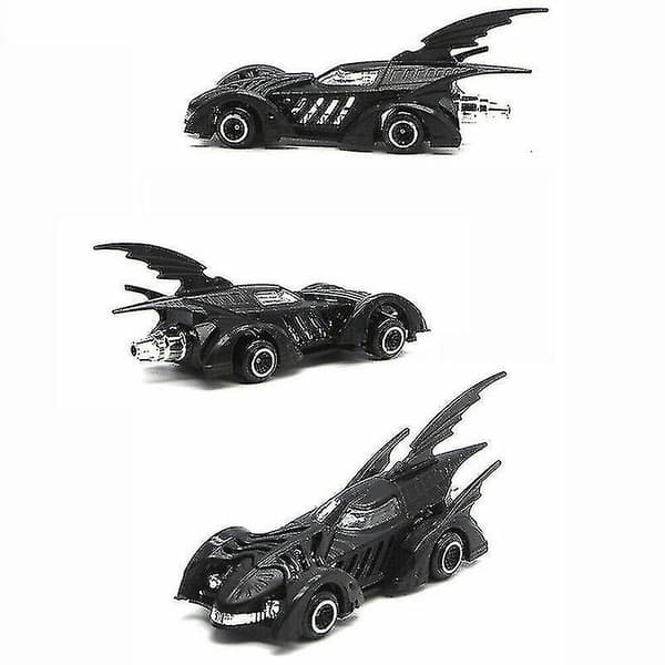 6 Batmobile-leluauton metallisetti