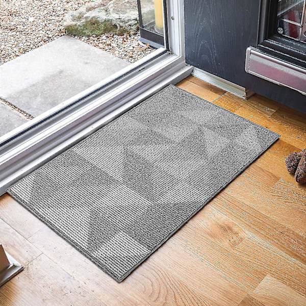Inomhus Halksäker Dörrmatta 50 * 80cm Mjuk Dörrmatta Maskintvättbar Absorberande & Resistent