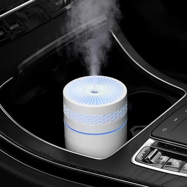 INF Stille Mini Luftfugter 250 ml Hvid White
