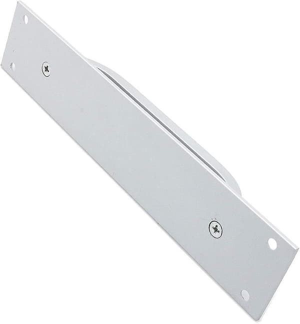 Sæt med 2 Sølv Aluminium Skydedørsgreb - 20cm x 4cm