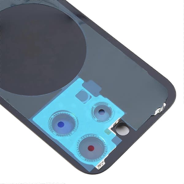 Original glasbatteribagcover til 16 Pro Black