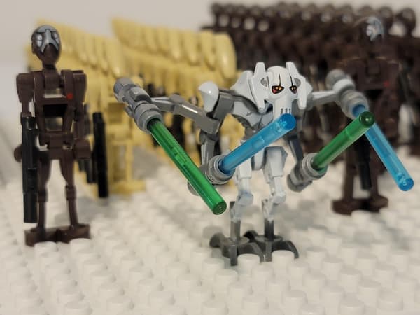 Star Wars Battle Droids Hær Custom Sæt 63 stk. Commando Droids Super Battle Droids