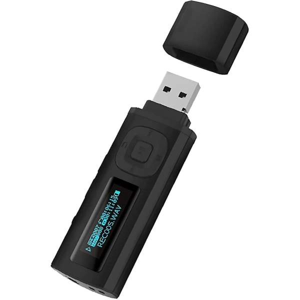 USB Mp3-spelare Bluetooth 4.0 8gb musikspelare med redigering Bärbar Hifi förlustfri musik mp3-spelare med FM-radio/inspelare