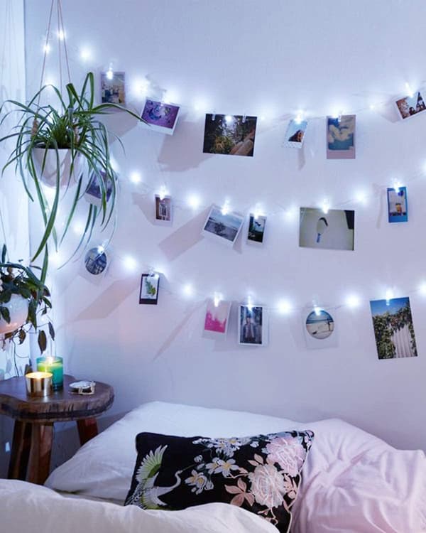 LED-fotoklips lyslenker til rommet