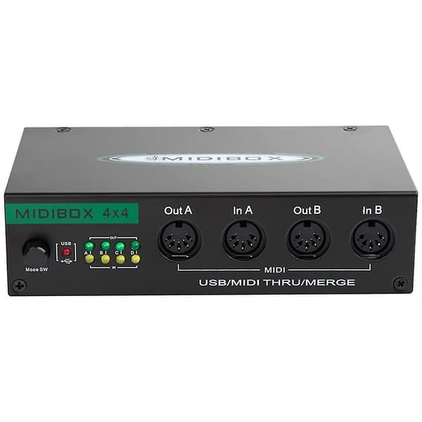 Midi Box Musikinstrument USB Midi Interface Thru Box 64 Midi Kanaler