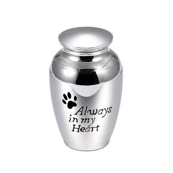 Aluminiumlegering Mindehund Kiste Urne - Lille Souvenir Urne