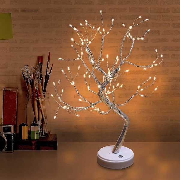 108 led 19. 7 tommer blomstertræ lys Desktop diy bonsai træ lampe til hjemmet soveværelse indendørs