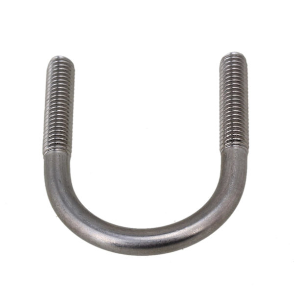 5 stk. Premium 304 stål U-bolte U-skruer til trampolinhegn M6 til 27 mm dia