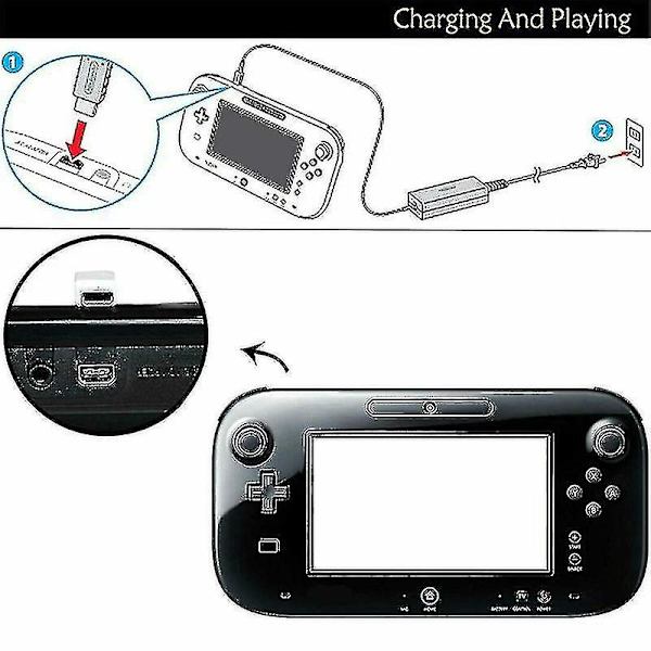 Wii U -tabletin virtalähde Wii U -laturi Wii U -virta Wii U -latauslähde