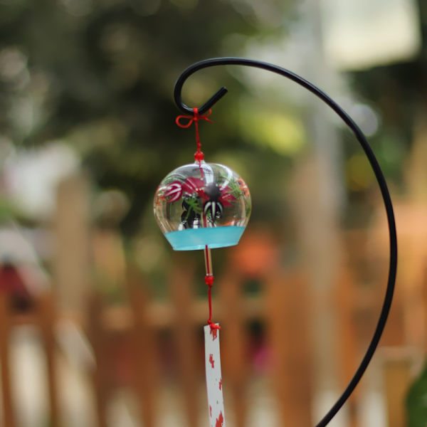 Japanilaiset Edo Furin -lasikellojen tuulettimet syntymäpäiville, jouluun ja kotiin