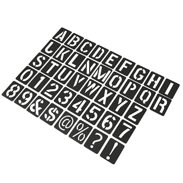 41 kpl Vauvan lelu DIY-käsityökoristekirjaimet Aakkosten malli Piirustusmalleja Kalligrafia-vihko