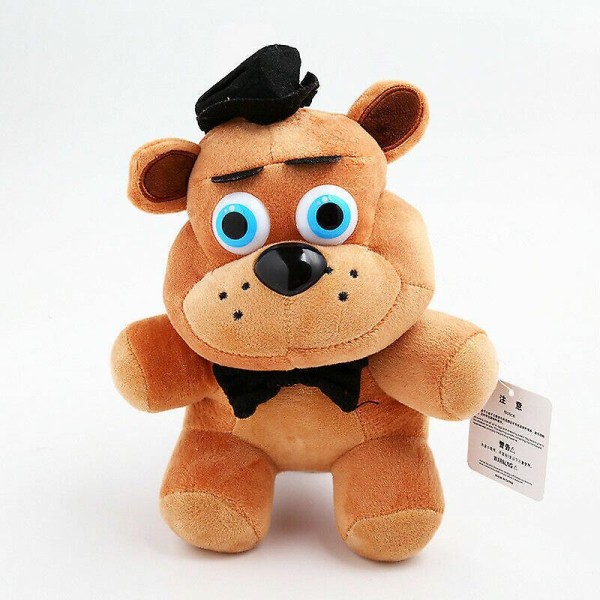 4 kpl Fnaf Five Nights At Freddy's Plushie Pehmolelu Karhu Foxy Lasten Syntymäpäivälahjat Leikki