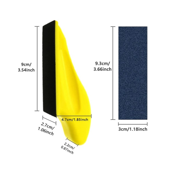 51st detalj för hantverk med 50st sandpapper Mini Professional Micro Sander Kit