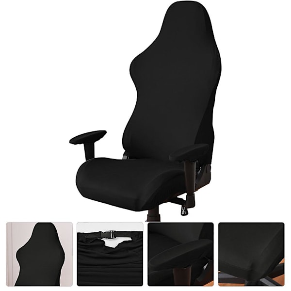 1 set gamingstolsskydd stretch datorspel stolsskydd armstödsöverdrag